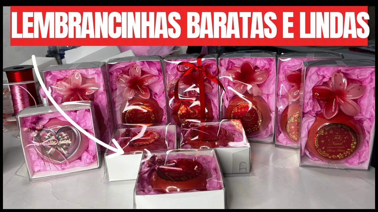 LEMBRANCINHAS PARA O NATAL 