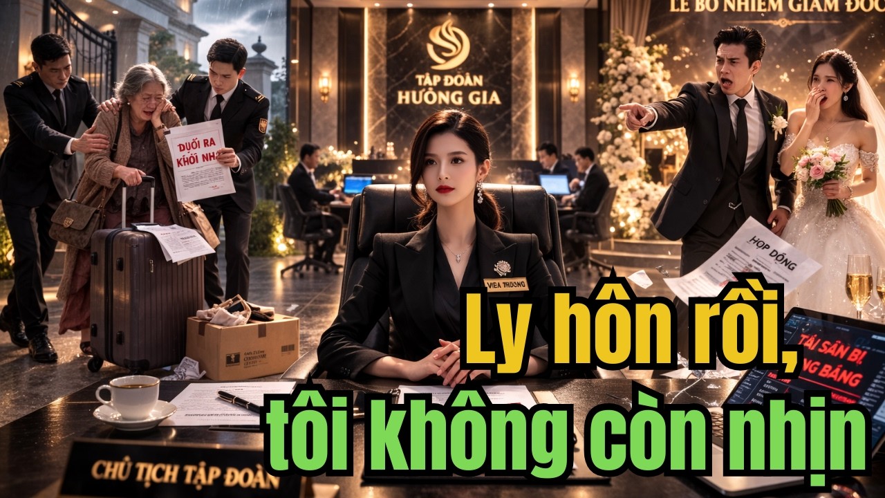Vừa Ly Hôn, Chồng Vừa Lên Chức Đuổi Mẹ Vợ Ra Đường, Tôi Đóng Băng Toàn Bộ Tài Sản