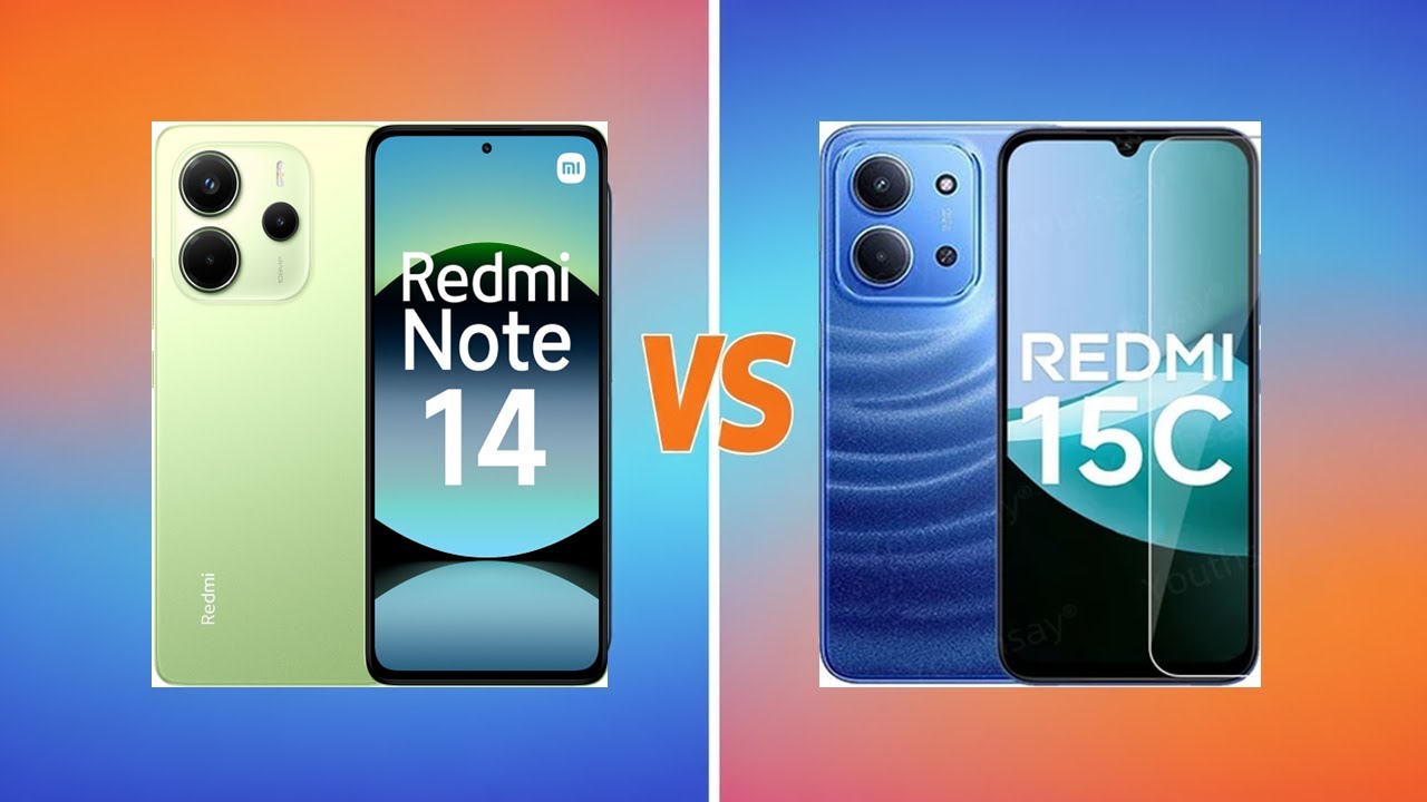 Redmi 15C 4G vs Redmi Note 14 4G