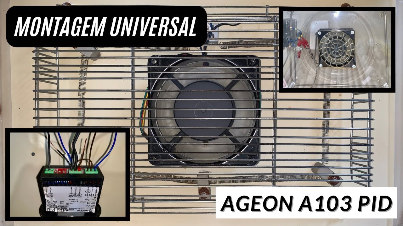 Guia Completo de Como Montar Chocadeiras de qualquer Marca utilizando o Termostato Ageon A103 PID.⚡️