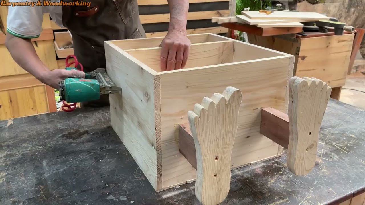 A Cabinet You've Probably Never Seen Before // Design Inspired by Adorable Robots