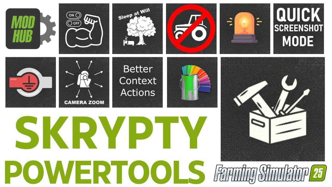 PowerTools do Farming Simulator 25 już na Mod Hub