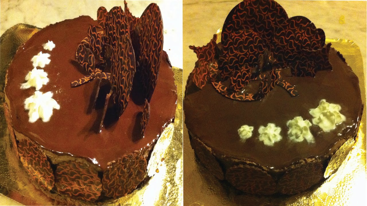 كيك بموس الشكلاطة راقي جدا gateau au bavarois
