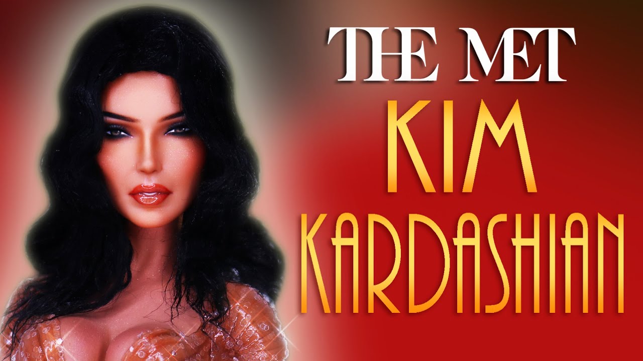 Custom Kim Kardashian Doll 💧 [ THE MET GALA ]