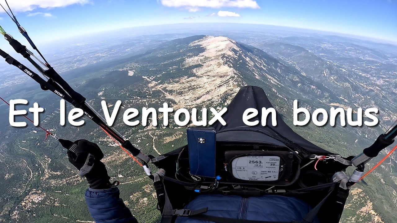 Parapente - Tour du plateau d'Albion