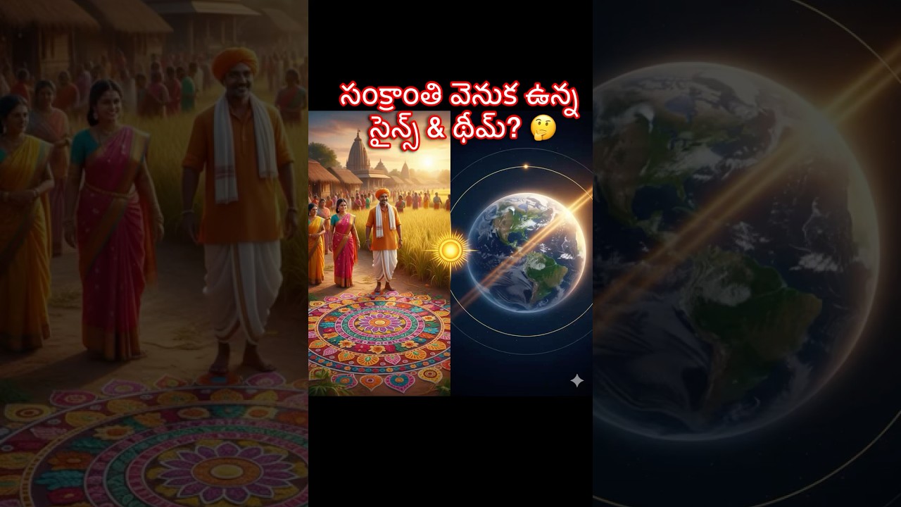 Part-1: సంక్రాంతి సైన్స్ ?🤔 