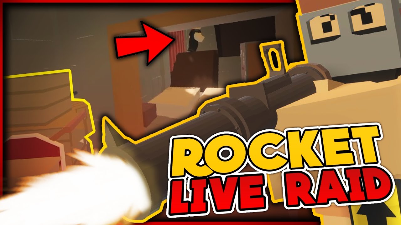 Unturned LIVE ROCKET BASE RAID (Rust Mod) - Unturned Survival/PvP /w JSwag