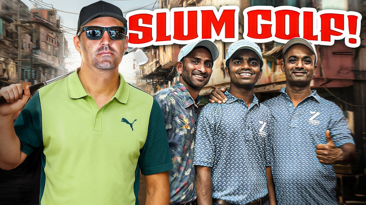 Golfing in the Slums of Mumbai