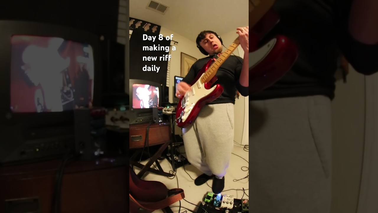 Day 8 of making a new riff a day. Is this… stonergaze?