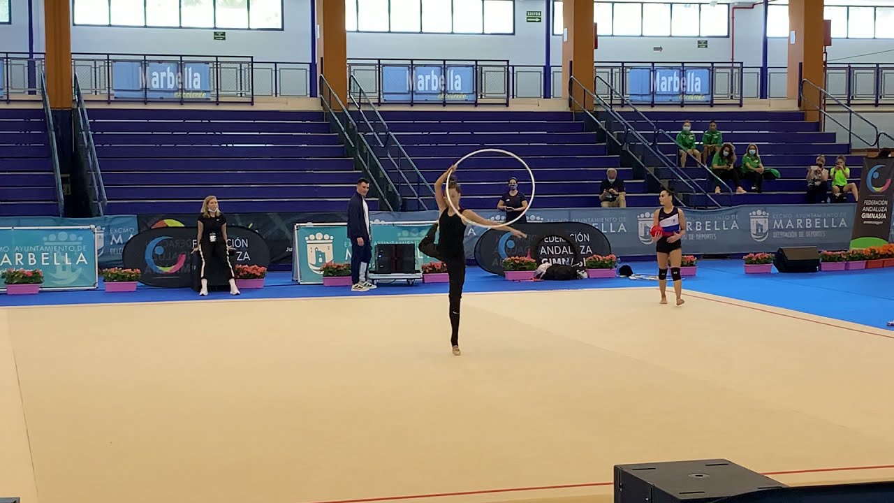 Ekaterina Selezneva Hoop GP Marbella 2021 Podium Training