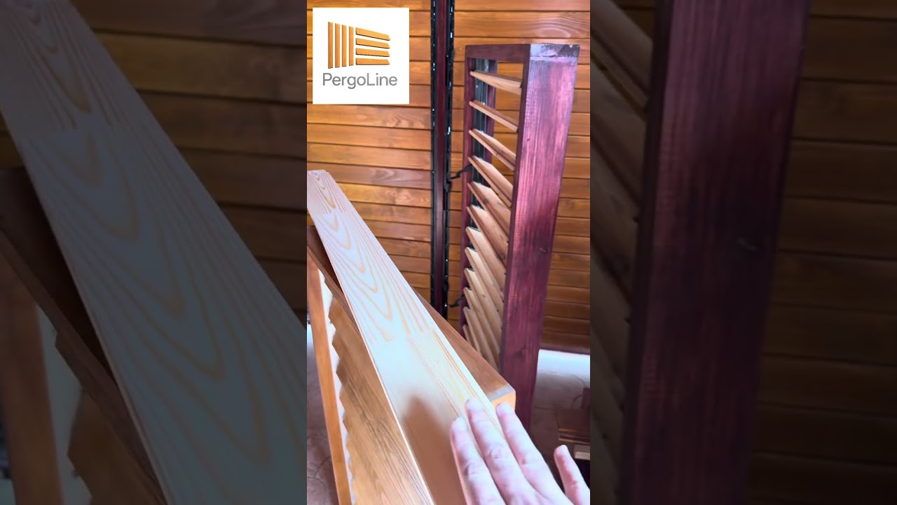 Mai mult decat glisiere: kit complet pentru jaluzele de terasa #diy #pergoline