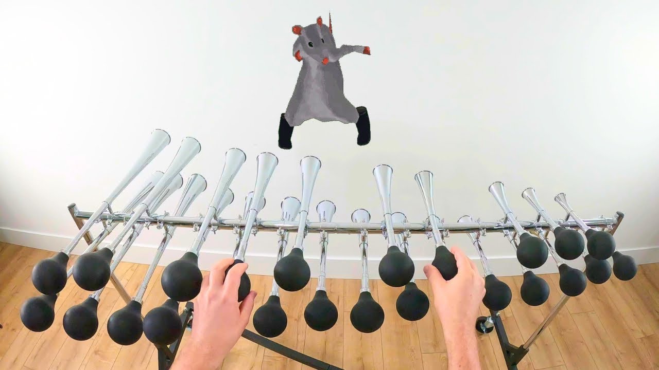 Viral Rat Dance Meme with Cool Instruments!