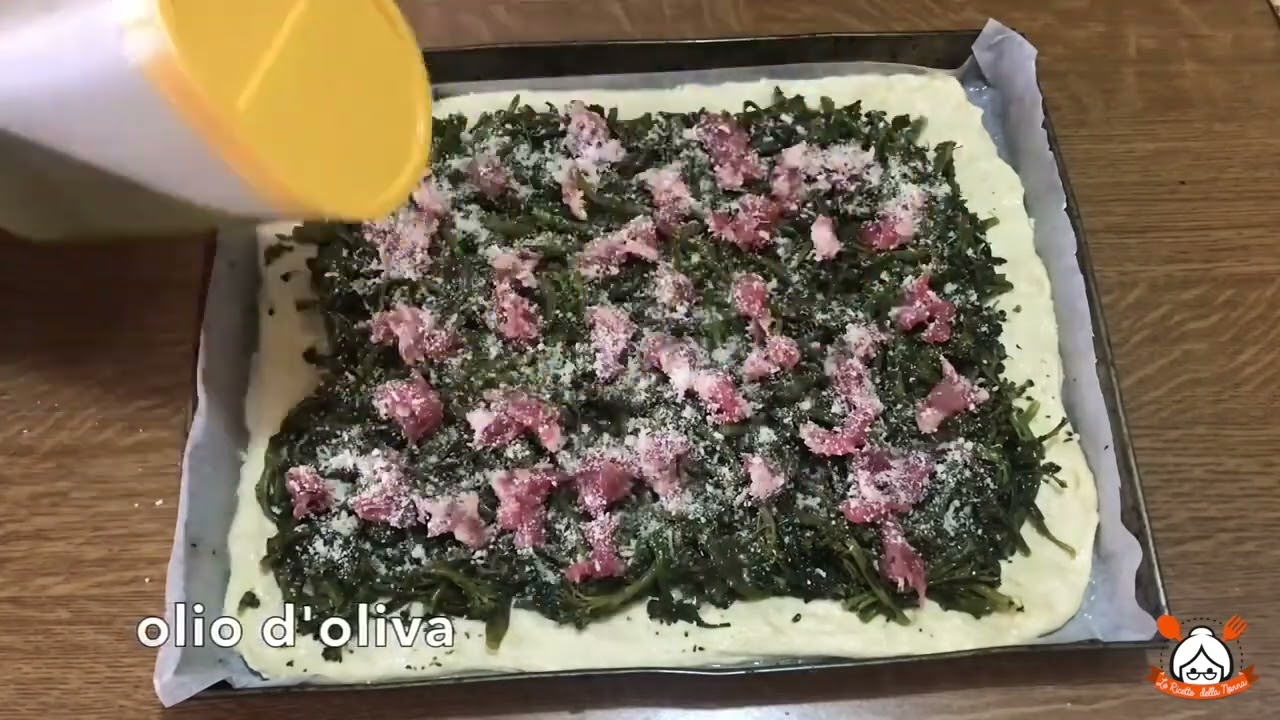 LA VERA RICETTA SICILIANA DELLA FOCACCIA (FUAZZA) RIPIENA DI BROCCOLI
