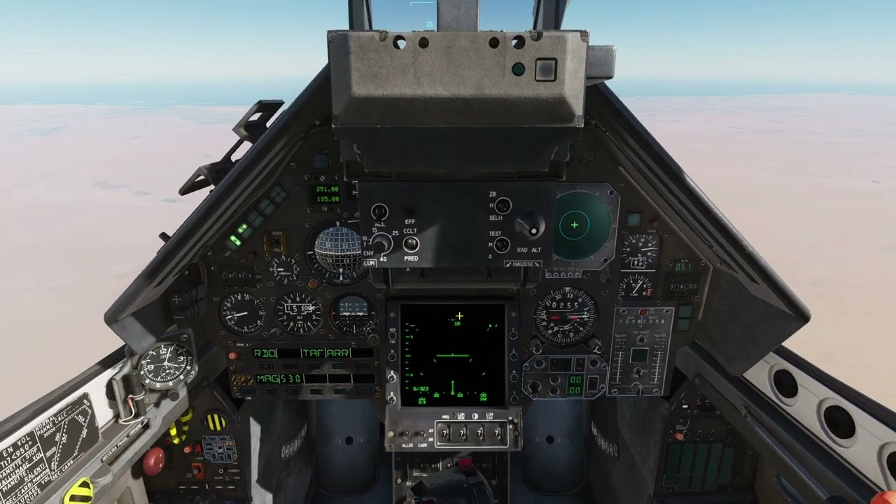 DCS WORLD - TUTO - MIRAGE 2000-C - MODES RADAR COMBAT RAPPROCHE - MAGIC - S530 - FR