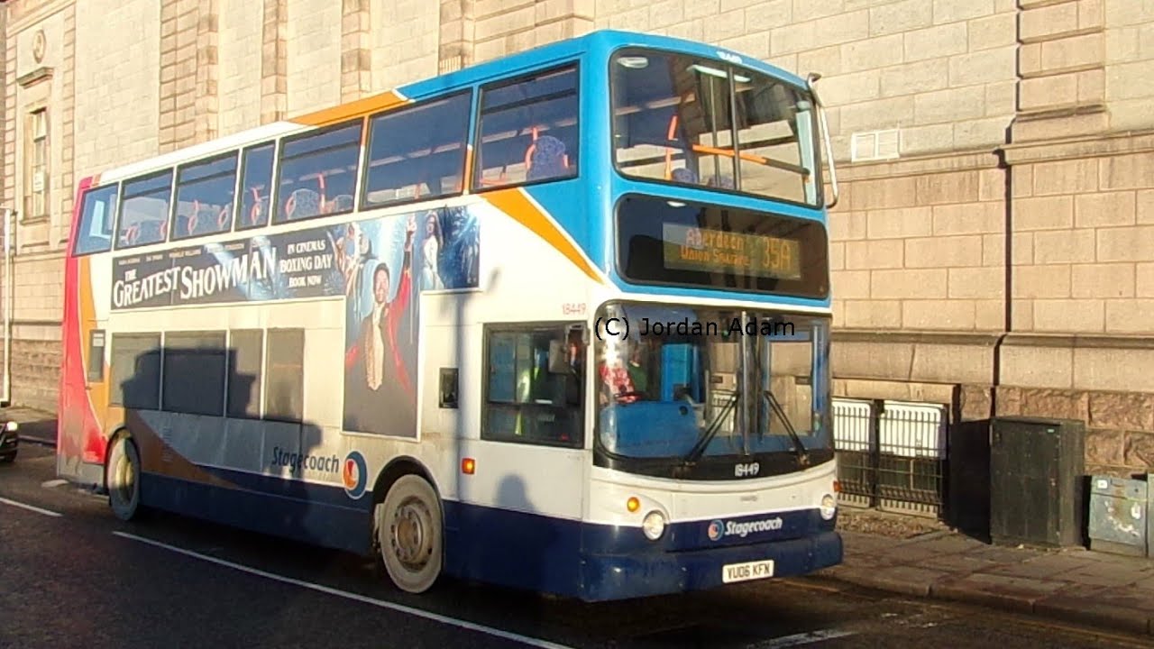 ADL Trident (E3/Voith) ALX400 | 18449 VU06KFN | Stagecoach Bluebird | Service 37
