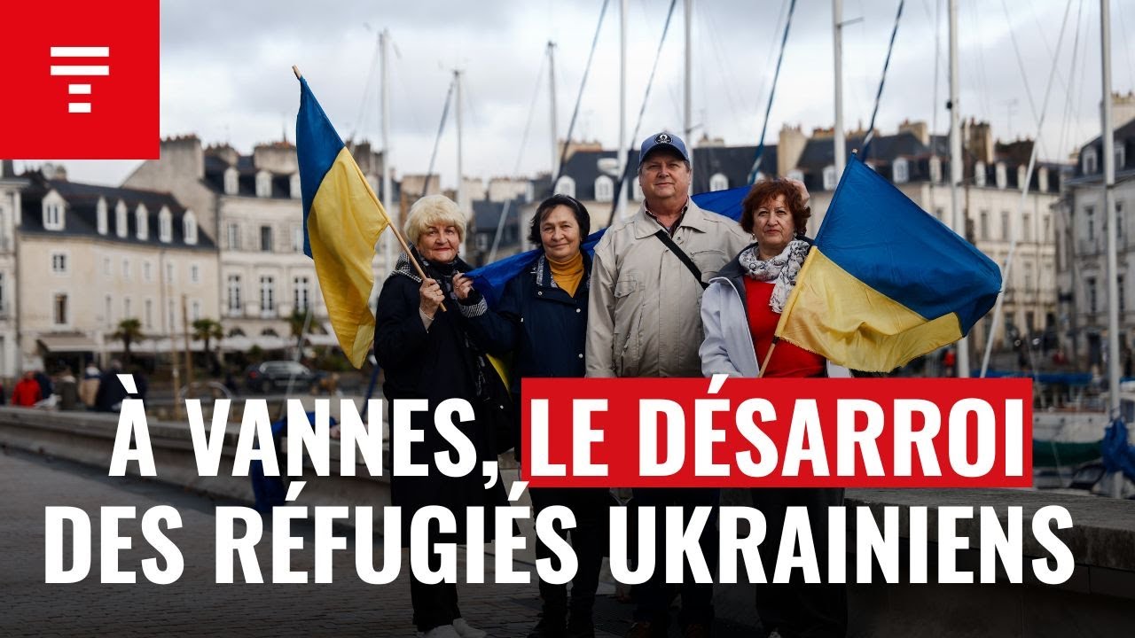 En Bretagne, ces r&eacute;fugi&eacute;s ukrainiens dans le flou