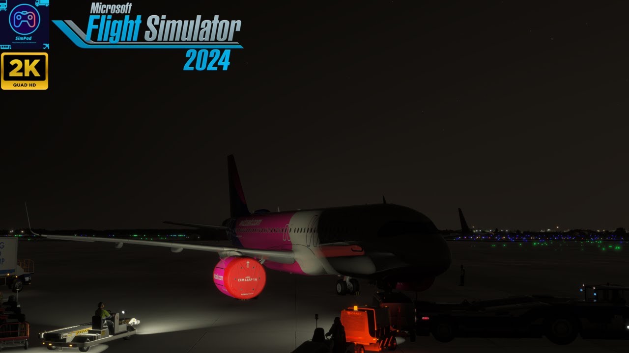 Microsoft Flight Simulator 2024 #30 | Wizzair: Berlin EDDB-Vagar EKVG | Live 2K