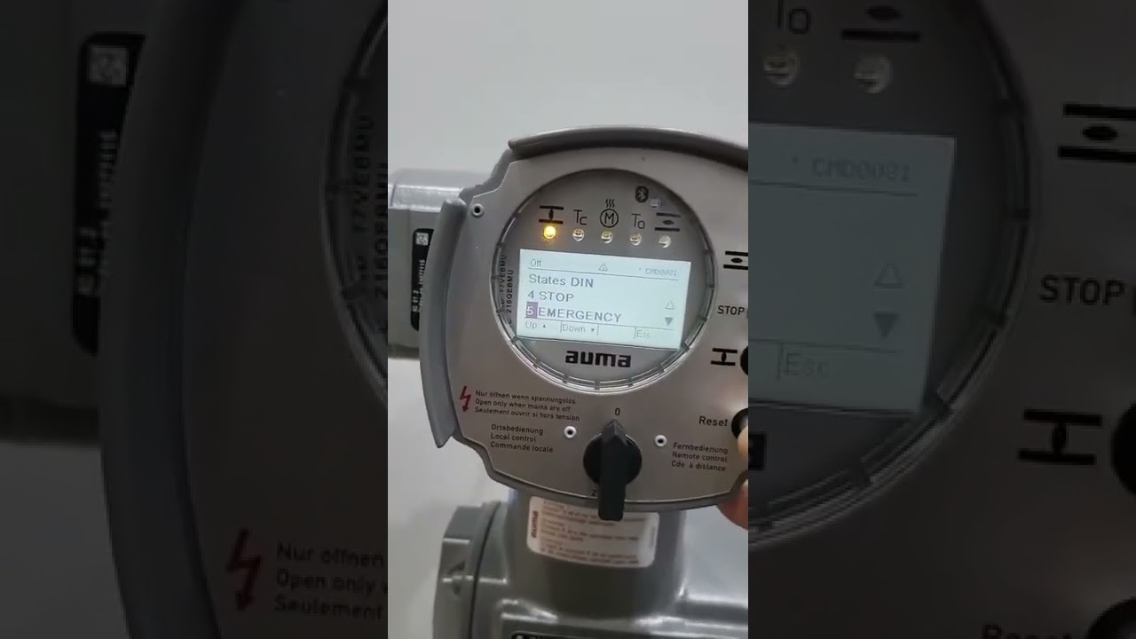 AUMA Disable Emergency Signal