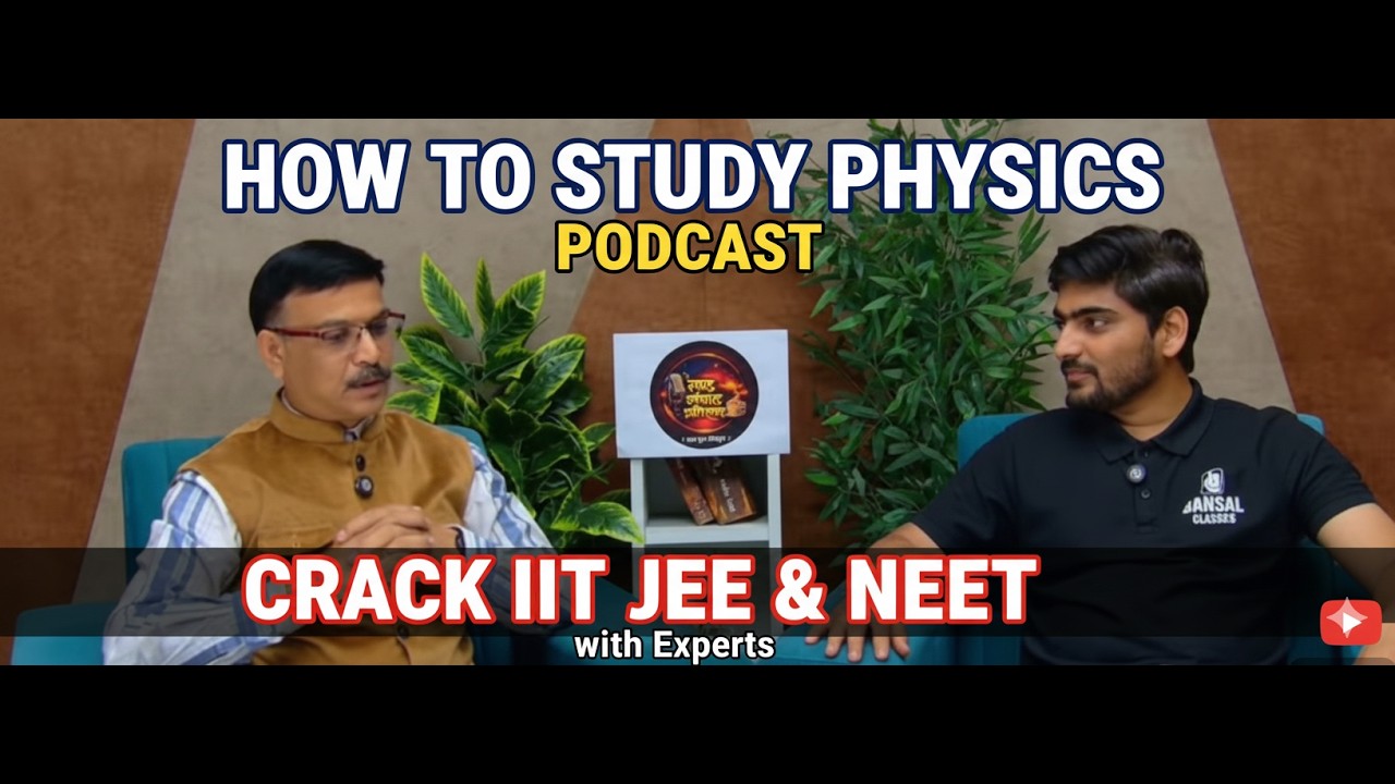 |How to Study Physics?|फिजिक्स कसं शिकायचं ?| By- Mr.Prabhat Rai Sir Physics faculty Bansal Classes