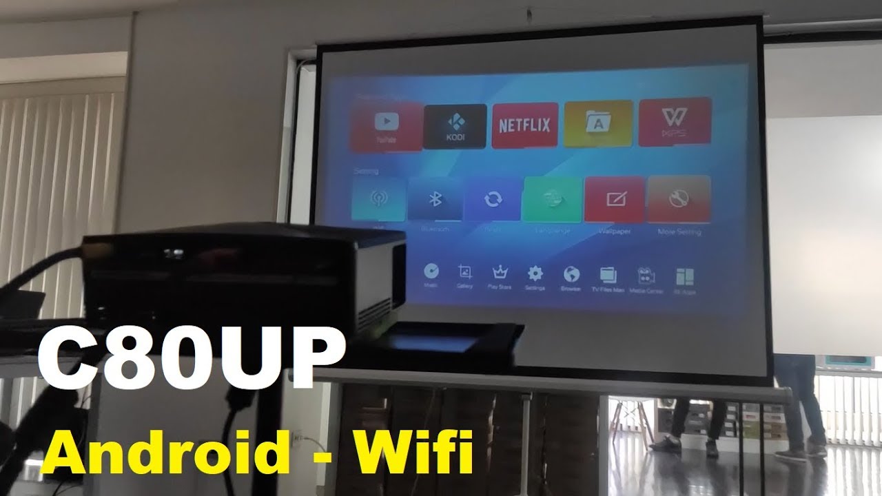 Proyector Led Vivibright C80UP HD Android Wifi - www.digitalz.pe