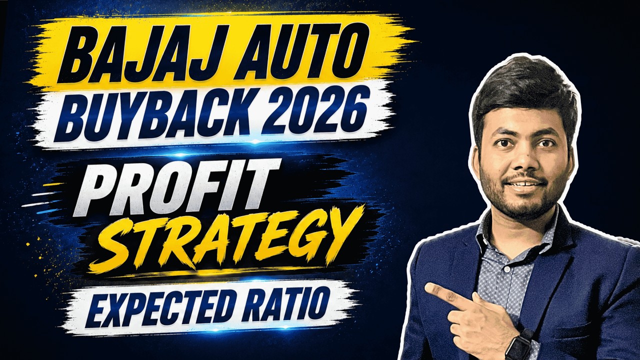 Bajaj Auto Buyback 2026 Strategy | Buy or Not? | Expected Ratio | Best Price for Buyback