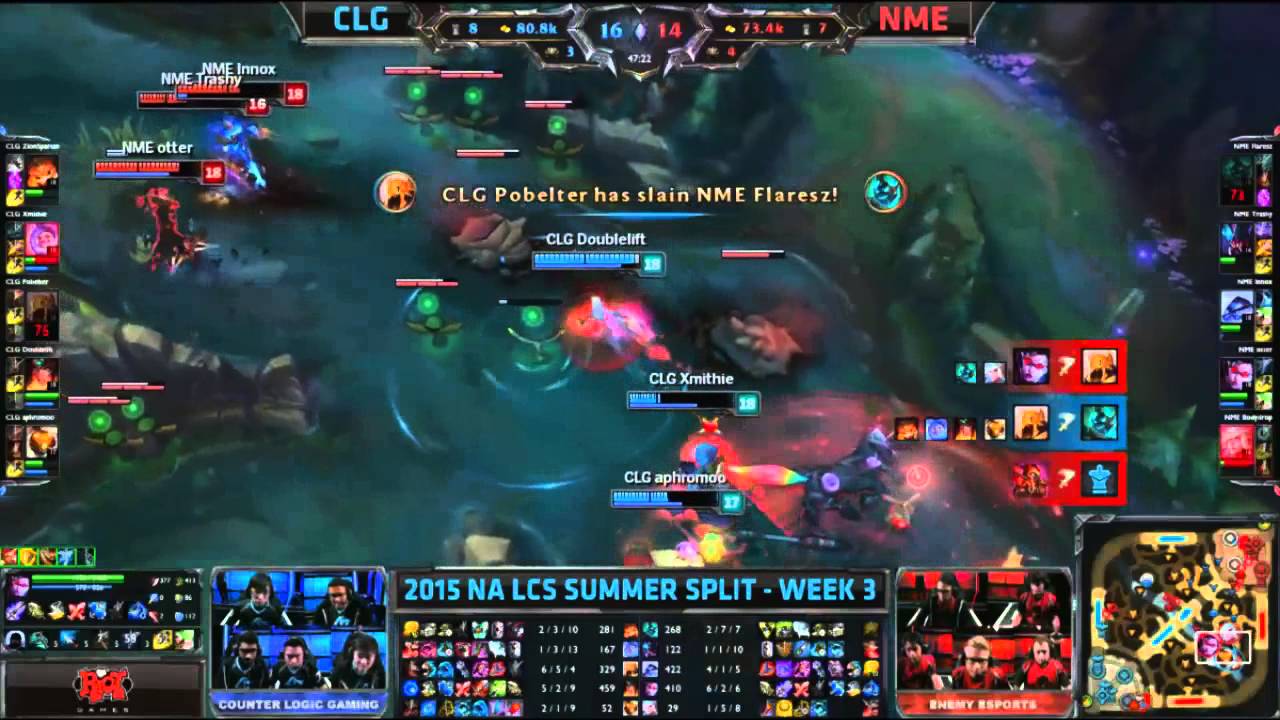 Phreak unlocks beast mode shoutcasting CLG vs NME - 6/14/2015