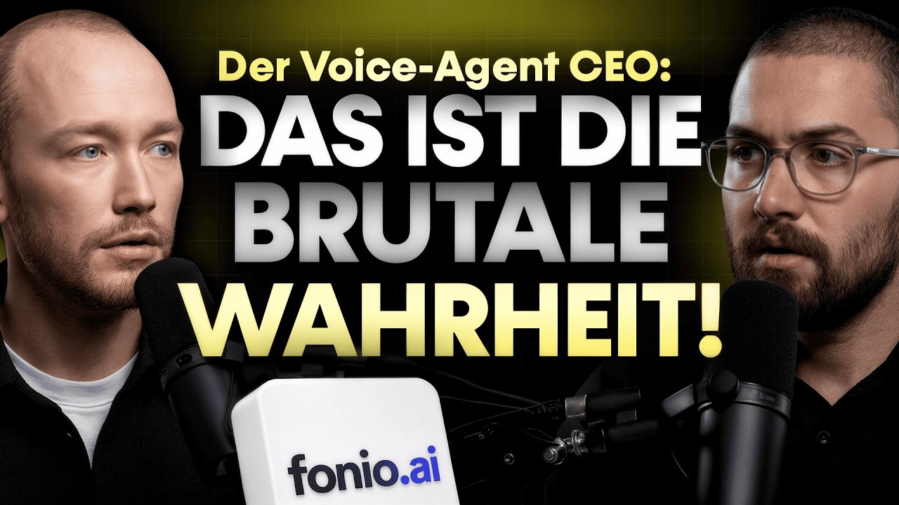 Der Fonio-CEO: Die BRUTALE Wahrheit über KI-Agenten & DAS ENDE von Software! (Daniel Keinrath)