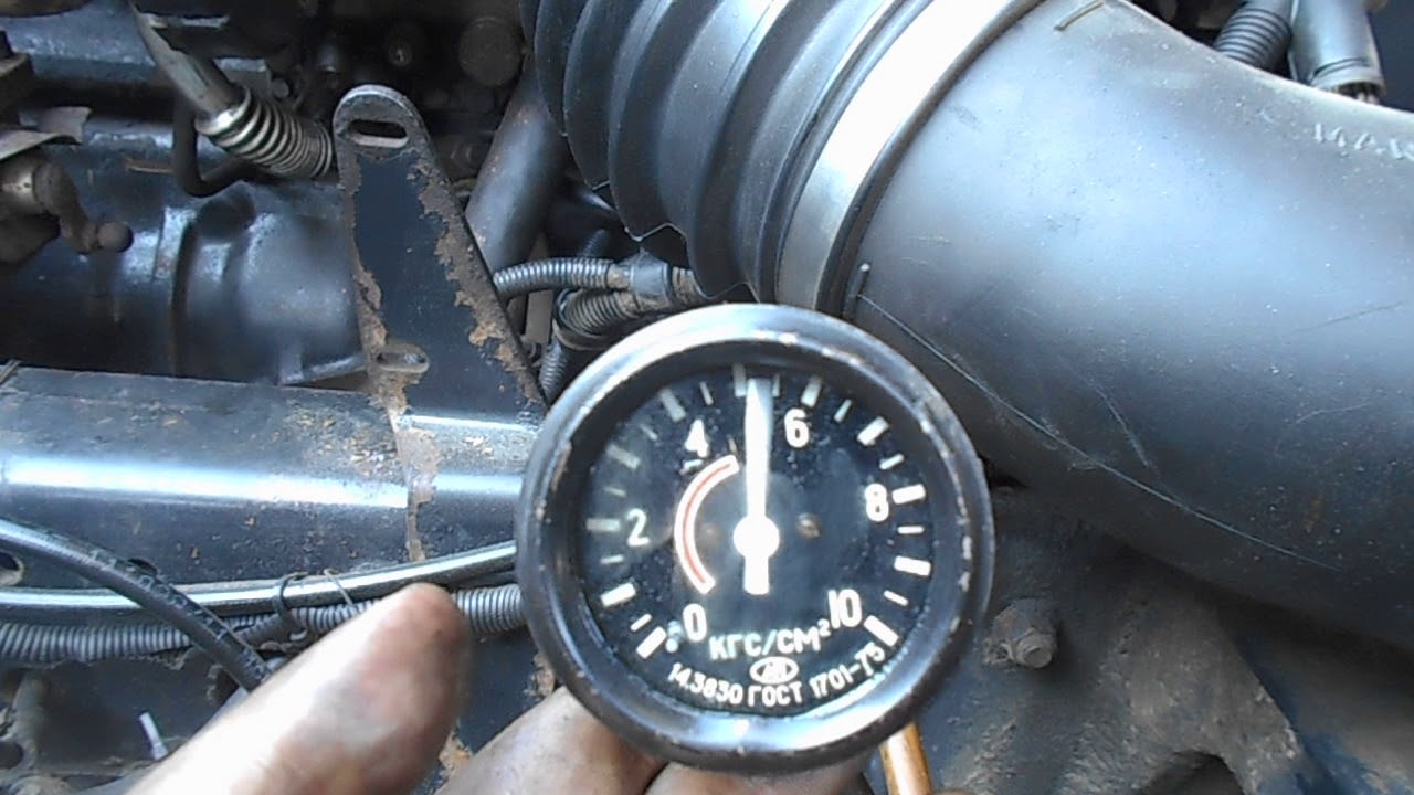 Давление масла MAN D2866