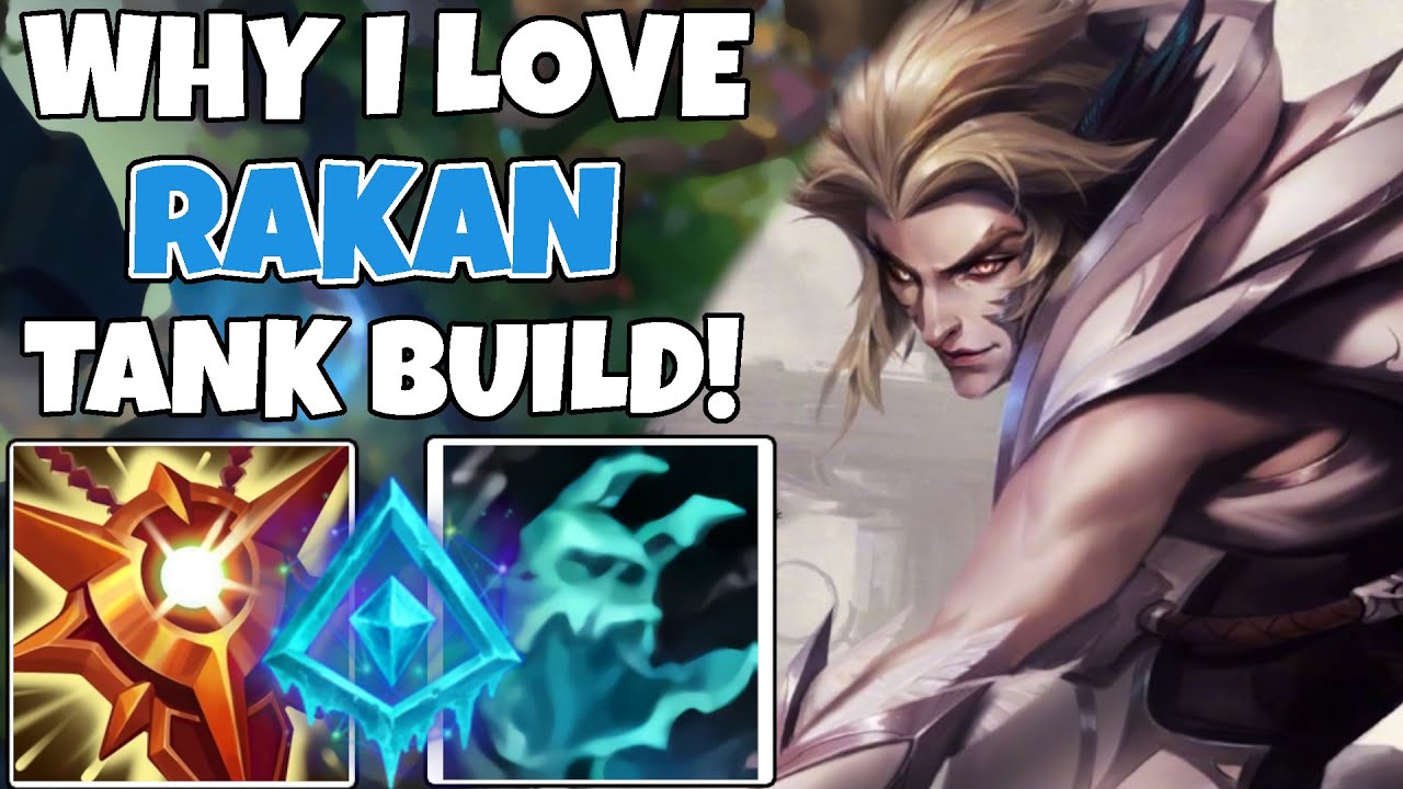 Rakan being absolutely OP with the new tank support buffs - 13.10