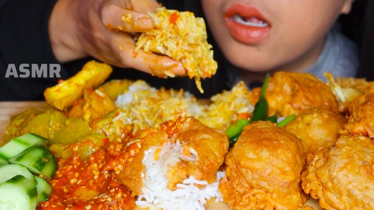 ASMR TAHU ISI ||EATING SPICY FOOD ASMR VIDEO #ASMR #asmrsounds #asmrvideo 