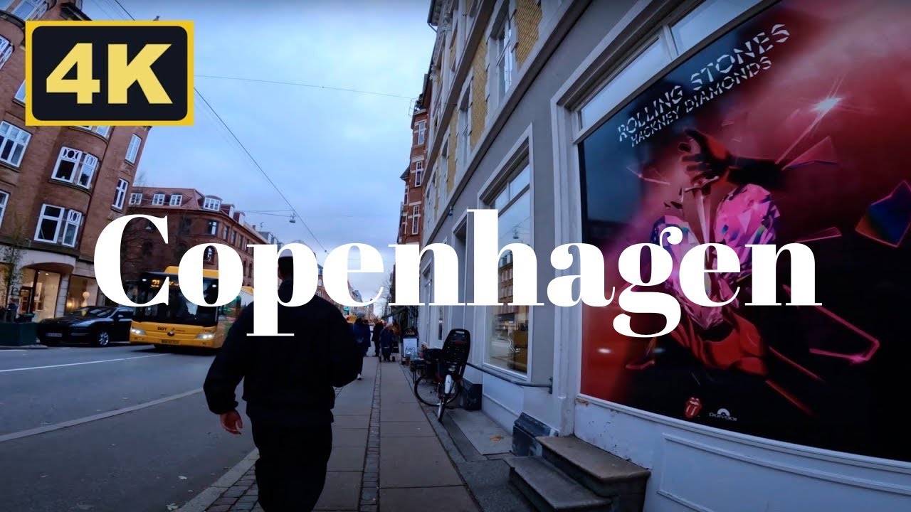 Copenhagen, Denmark - 4K Walk (2023)