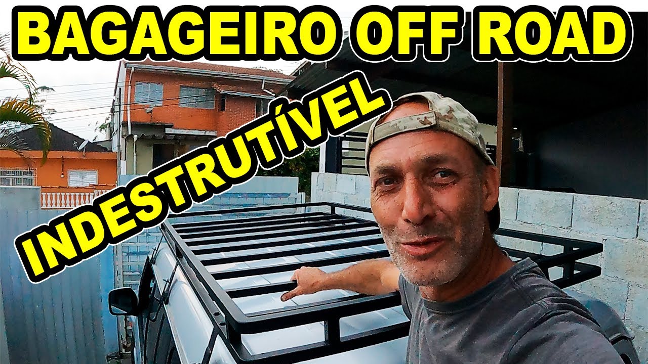 O MELHOR BAGAGEIRO OFF ROAD PARA EXPEDI&Ccedil;&Atilde;O | BAGAGEIRO ARTESANAL PARTE 02