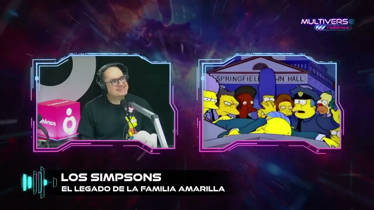 Multiverso Radiónica: ¿Cómo así que Los Simpsons no son humanos? 😱🎞️