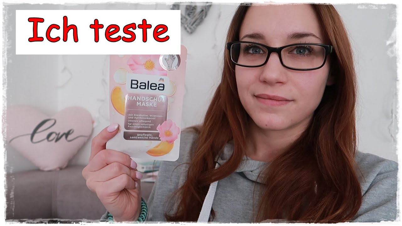 Ich teste die Balea Handschuh Maske | Vlogmas 2019| Katrin
