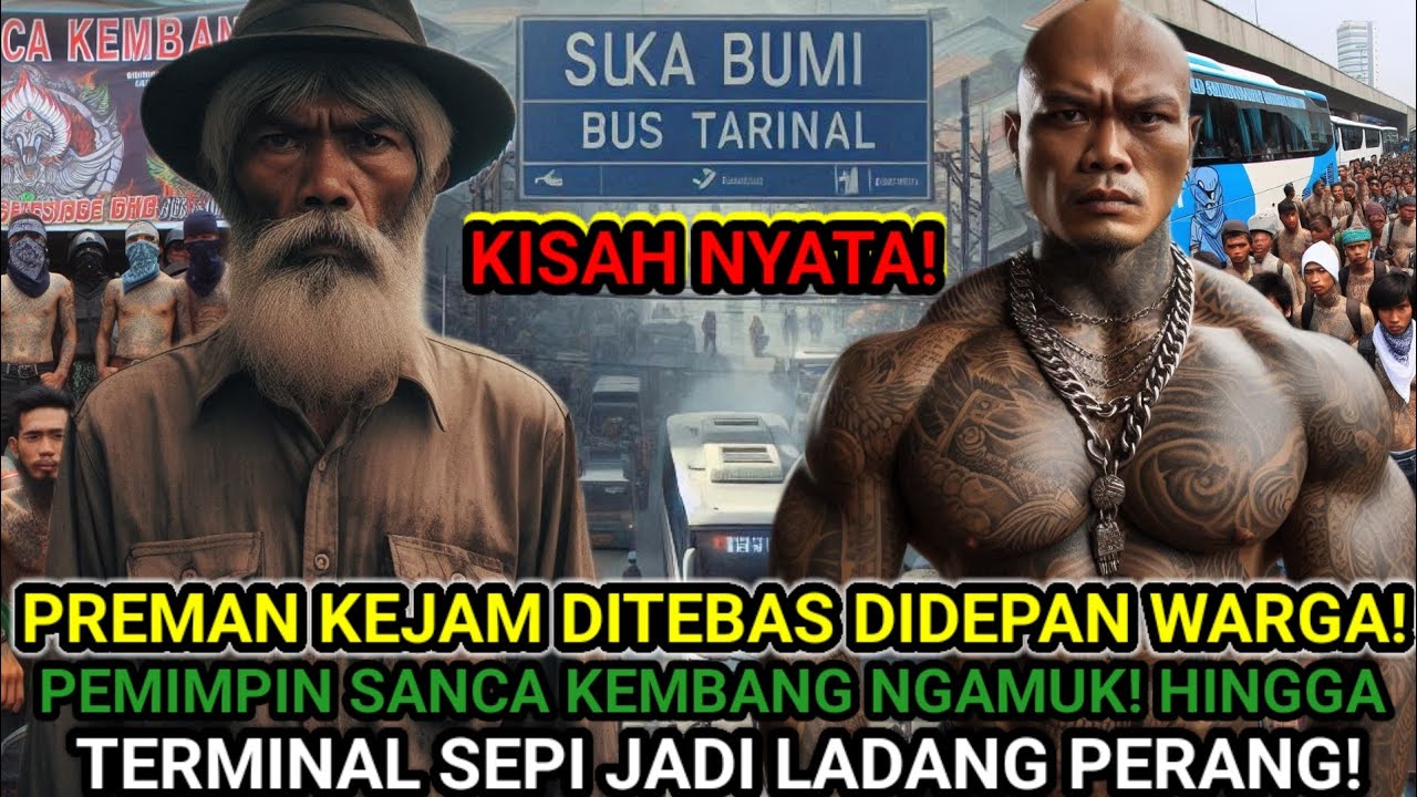 KISAH NYATA❗PREMAN PALING KEJAM DITEBAS DIDEPAN WARGA-TEMINAL MENJADI LADANG NERAKA BERD4RAH🔥