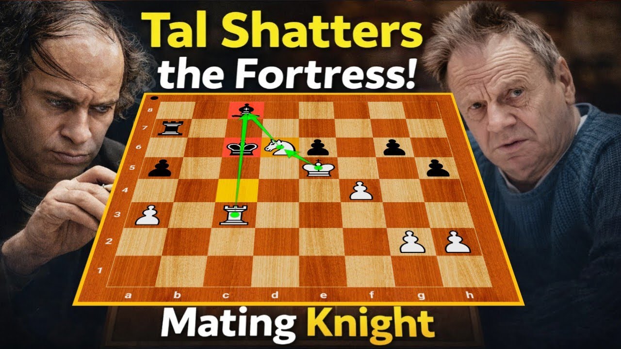 Tal’s Silent Promotion Shatters the Fortress Before a Brilliant Mate