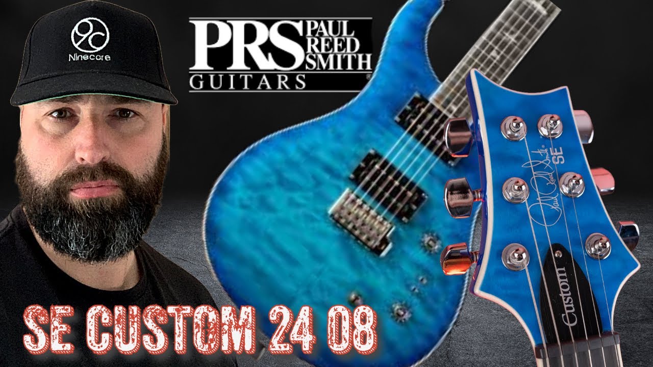 МОЙ ЛЮБИМЫЙ PRS SE НА СЕЙЧАС - PRS SE CUSTOM 24 08 В ЦВЕТЕ LAKE BLUE