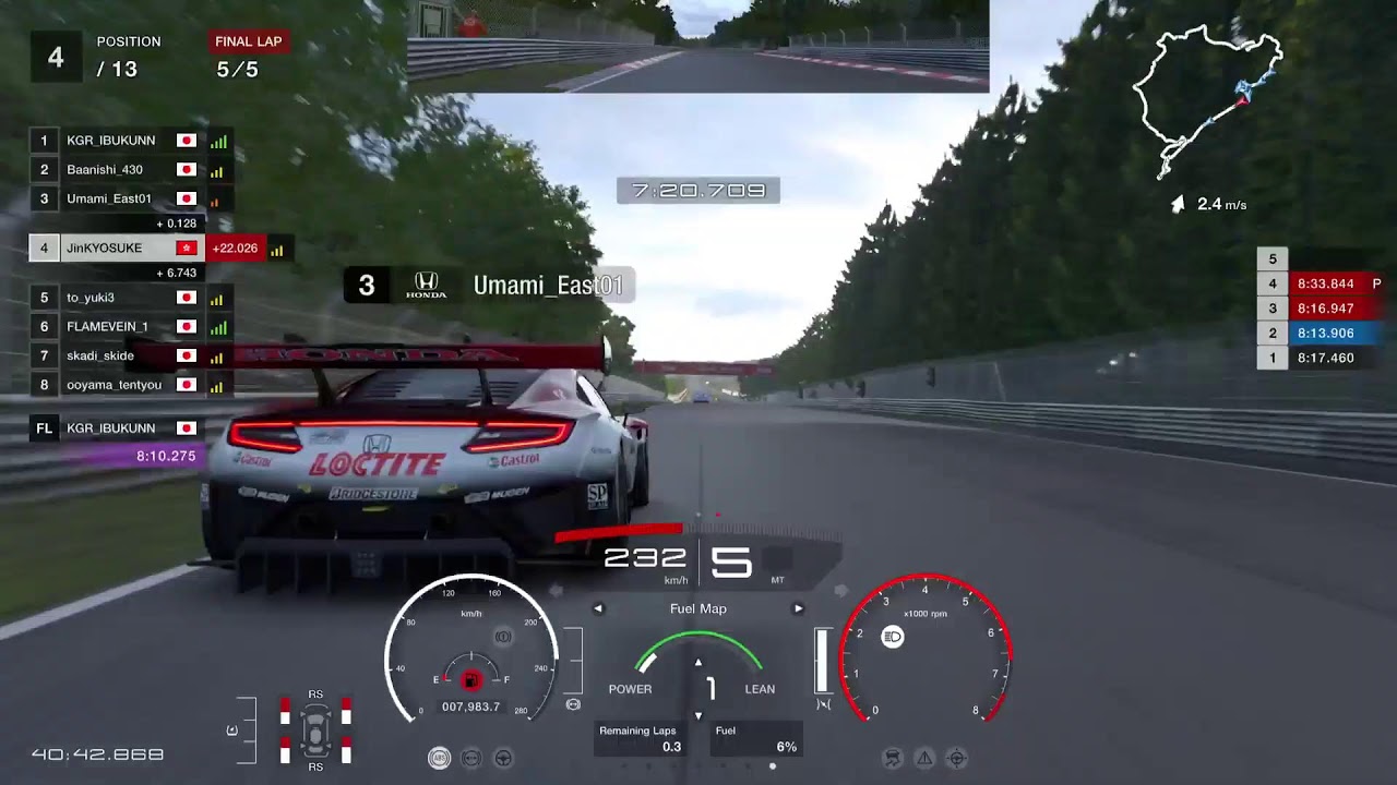 GT7 GTWS 2026 Manufacturer R4 : Course i like but i am bad at it