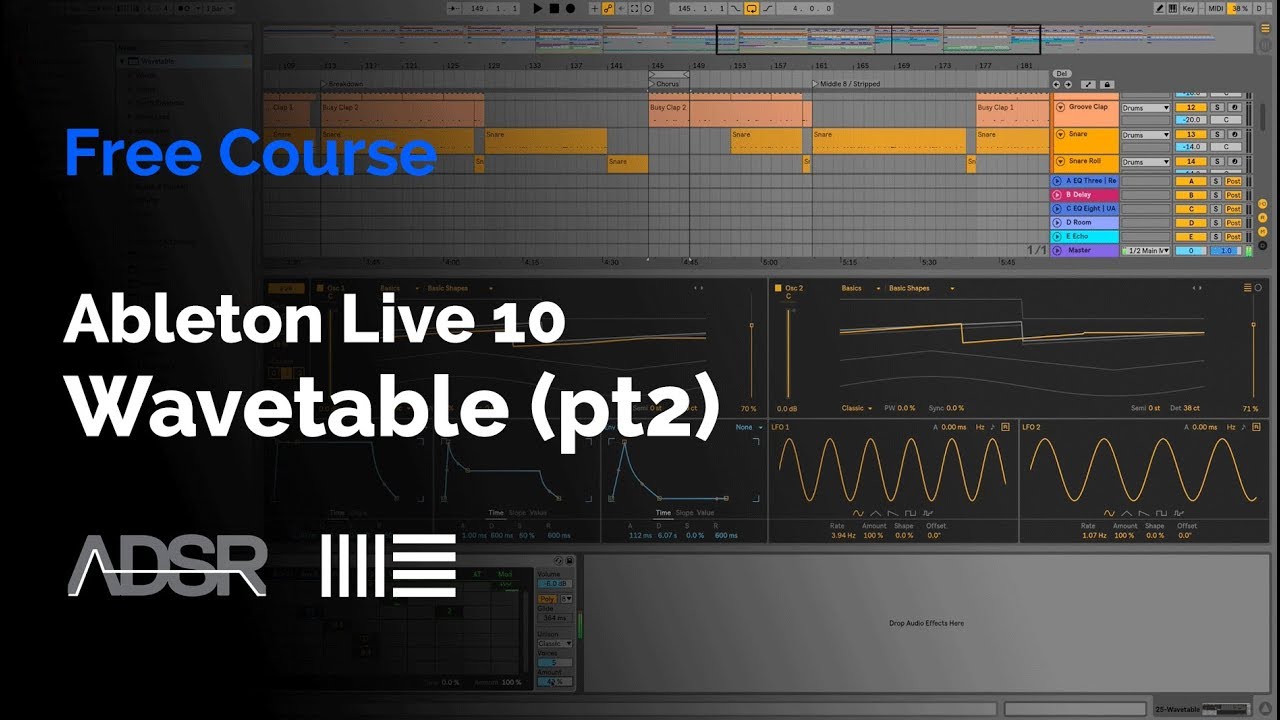 Ableton Live 10 - Wavetable (pt2)