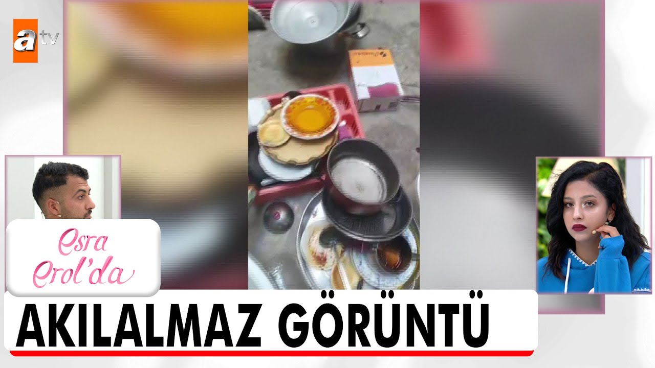 Çürümüş yemekler, çöpler, fareler, böcekler... - Esra Erol'da