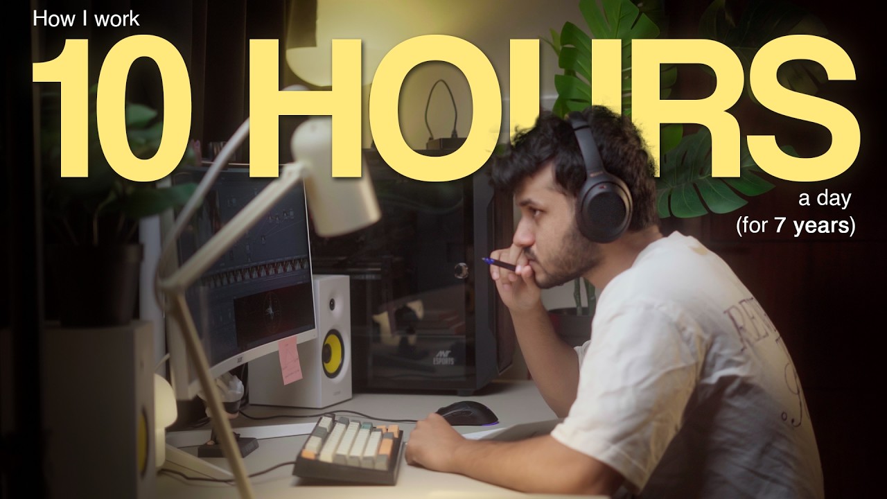 How I Work 10 Hours DAILY (without burning out)