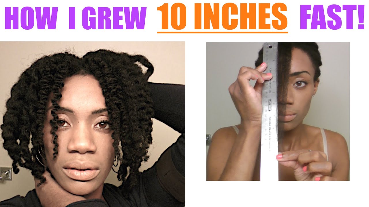 Hair Growth Tips - How I Grew 10 inches in 2 years!