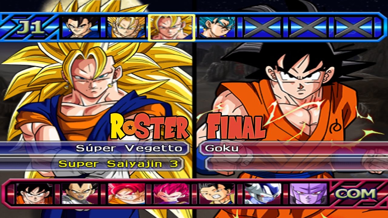 Roster Final|Dragon Ball Super Budokai Tenkaichi