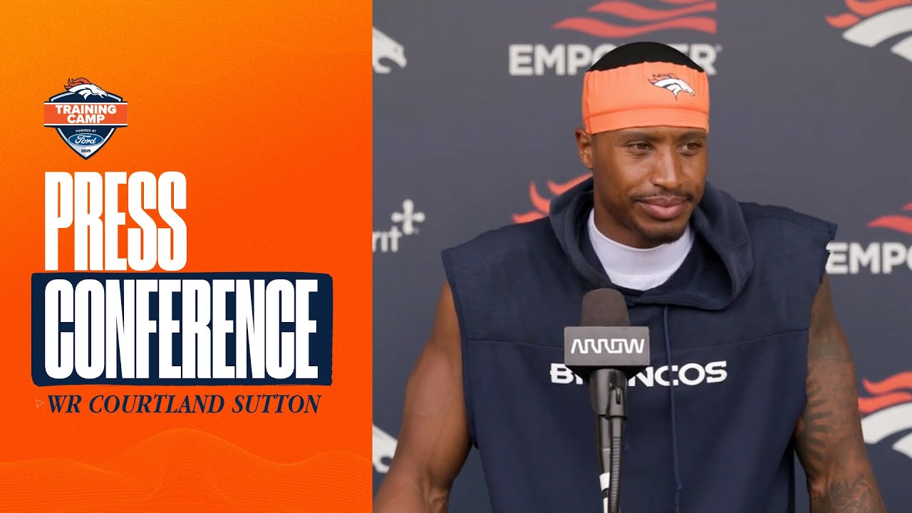 WR Courtland Sutton on signing a new contract extension: ‘I have a heart of gratitude’
