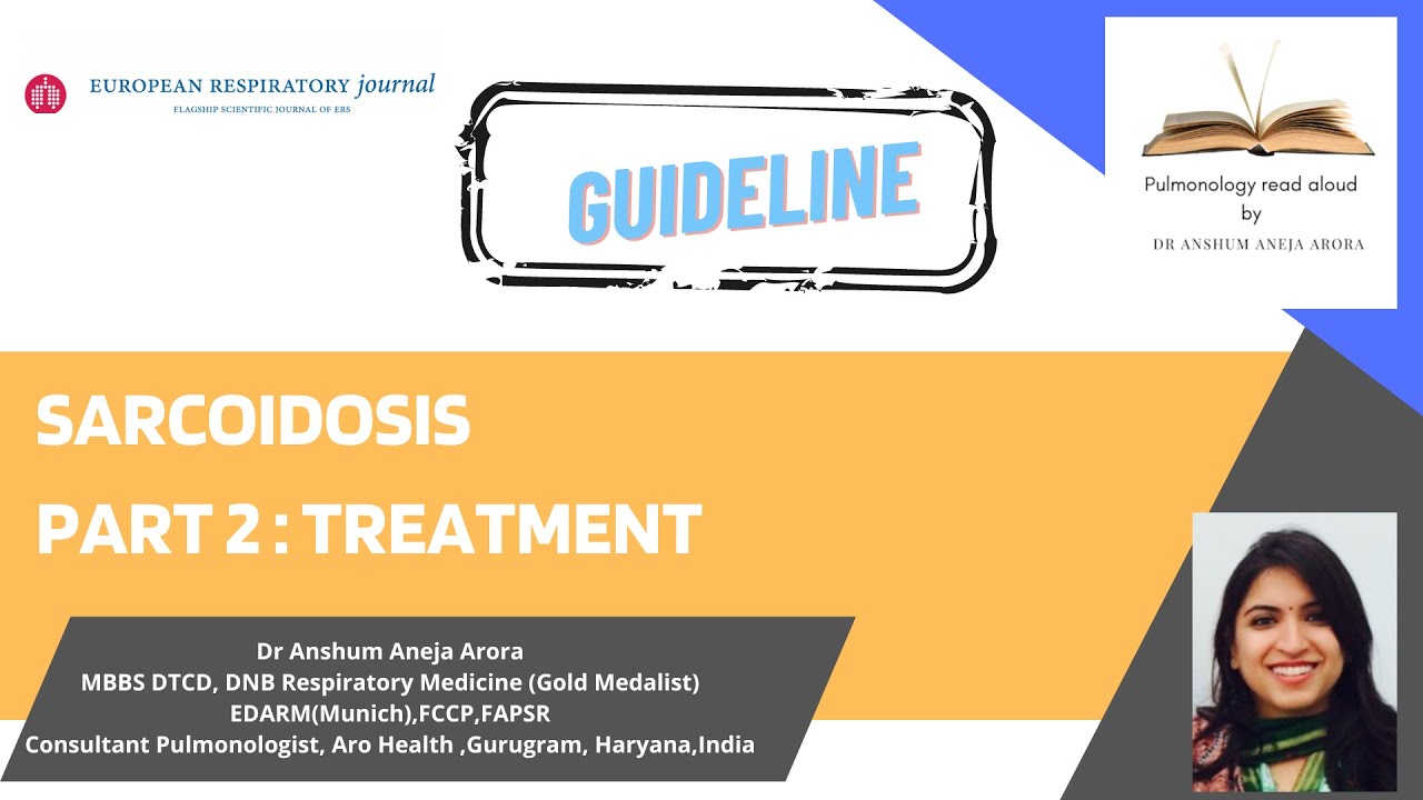 Sarcoidosis Latest Treatment guideline-ERS