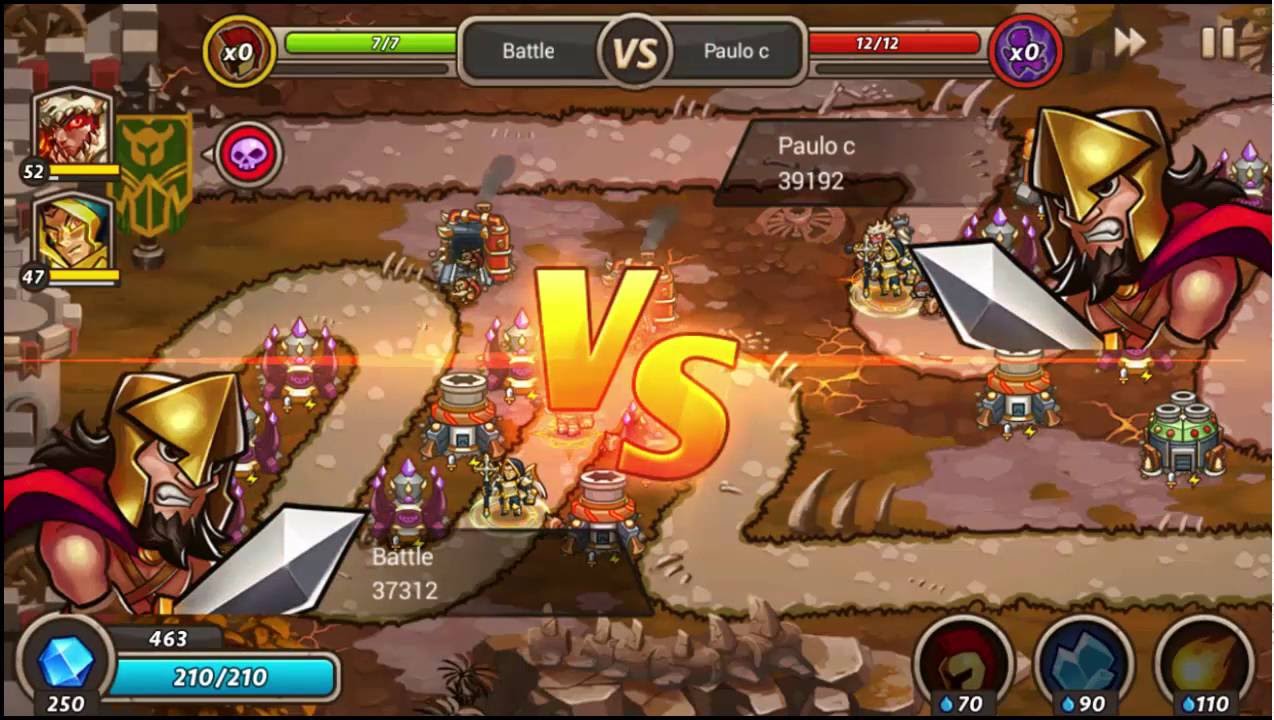 Castle defense 2 - The best Arena strategy lv5