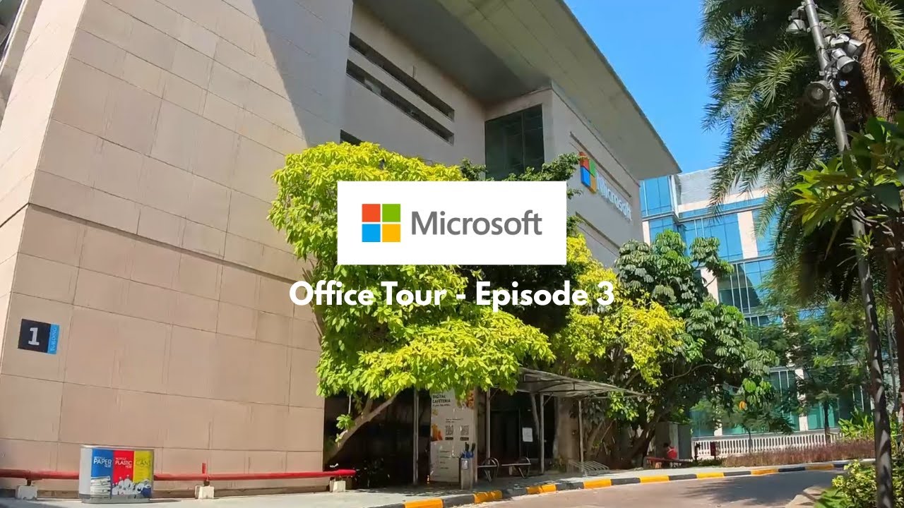 Welcome to Office Tour Series | Microsoft Hyderabad - Building 4 | Episode 03 - Tamil