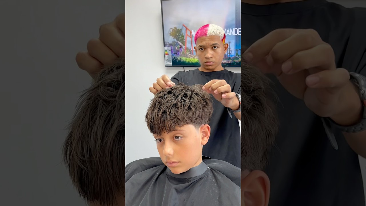 TAPER FADE Y TEXTURA ✂️OBSERVA🥶#viralvideo #tutorial #taperfade #chile #parati