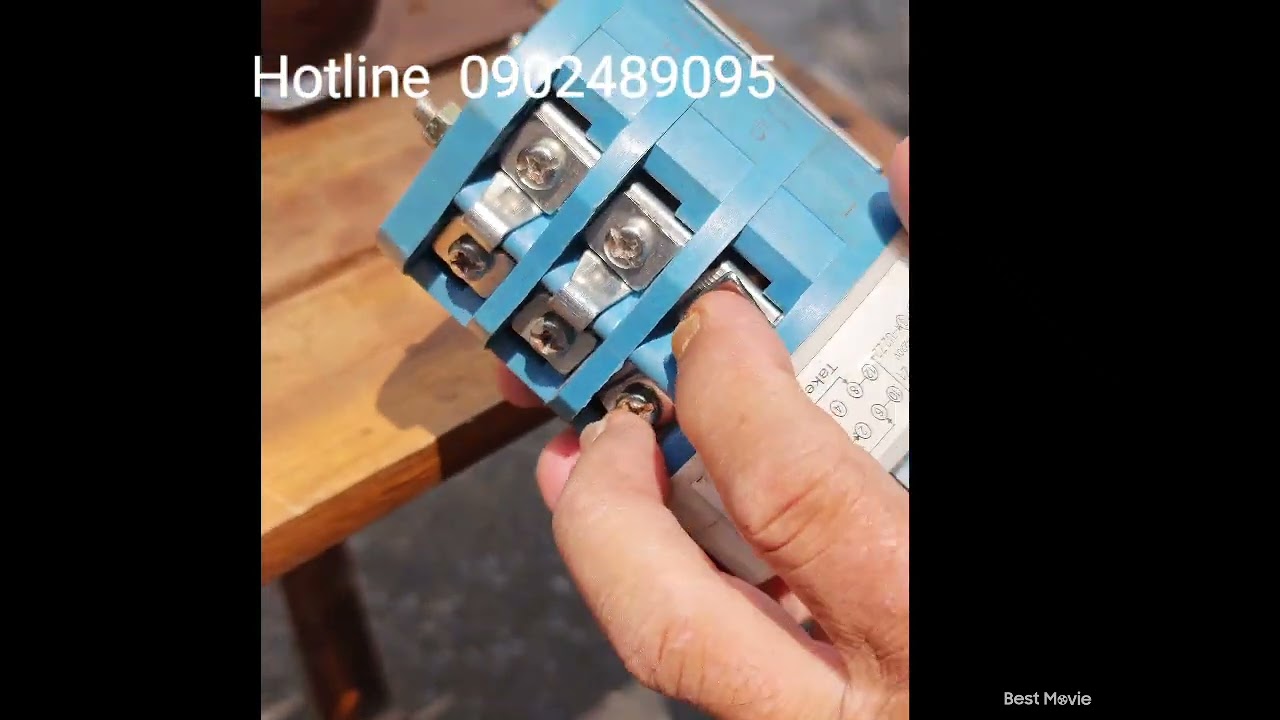 Hướng dẫn đấu nối dây điện cục đảo chiều máy ra vỏ lốp