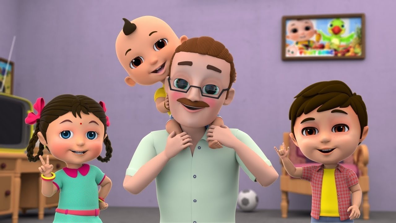 Daddy Mere Jaldi Aana | पापा जल्दी आ जाना 👨🏻| Hindi Rhymes - Zappy Toons